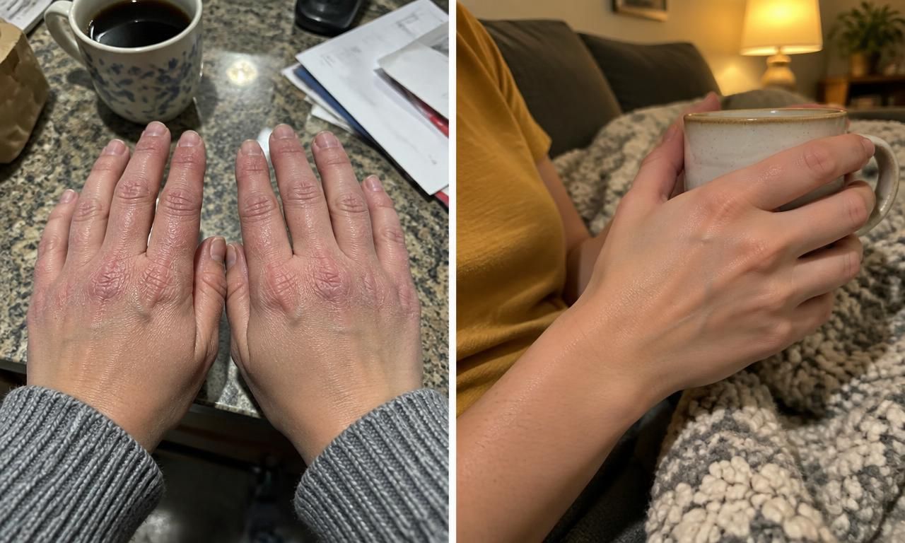 Before and after: After one week