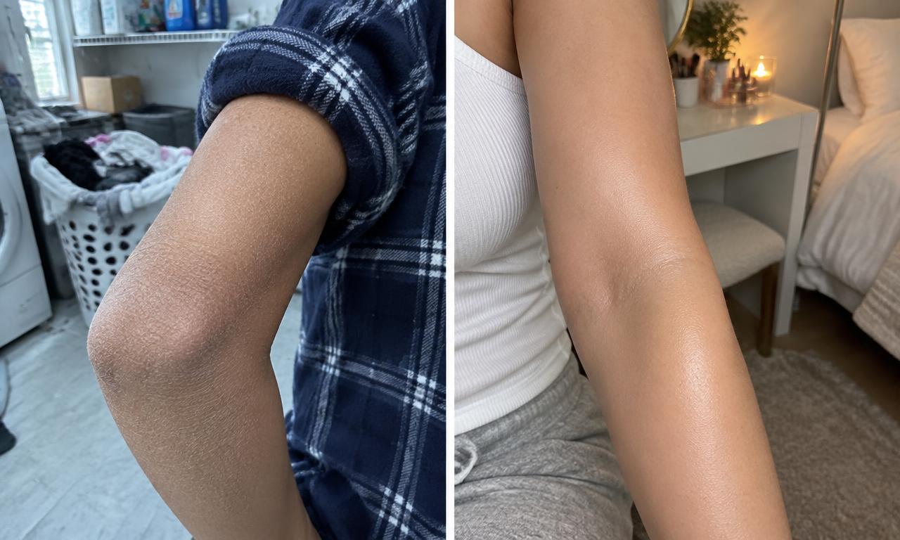 Before and after: After ten days